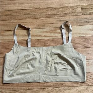 Calvin Klein Beige seamless unlined bra
